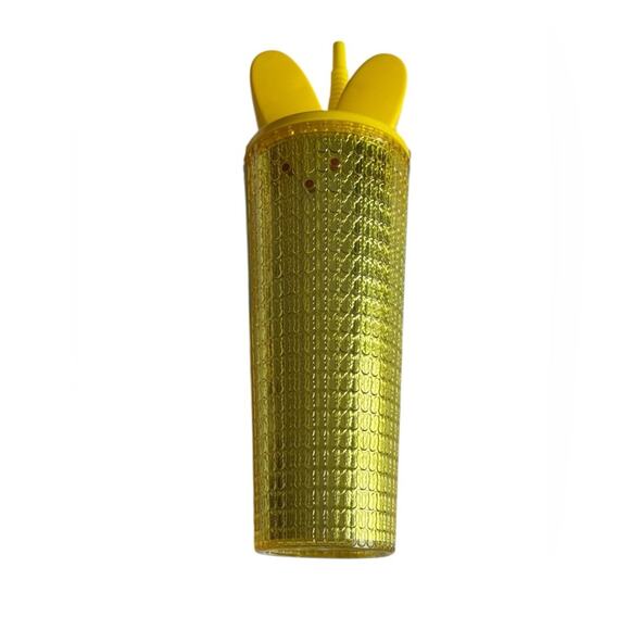 PEEPS Yellow Textured Double Walled Drinkware Holder - Picture 1 of 9